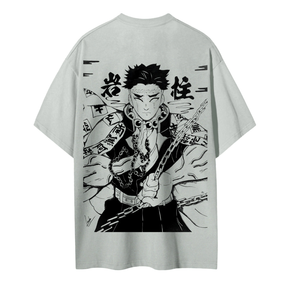 Demon Slayer: Kimetsu no Yaiba - Cotton Unisex Crew Neck Anime T-Shirt