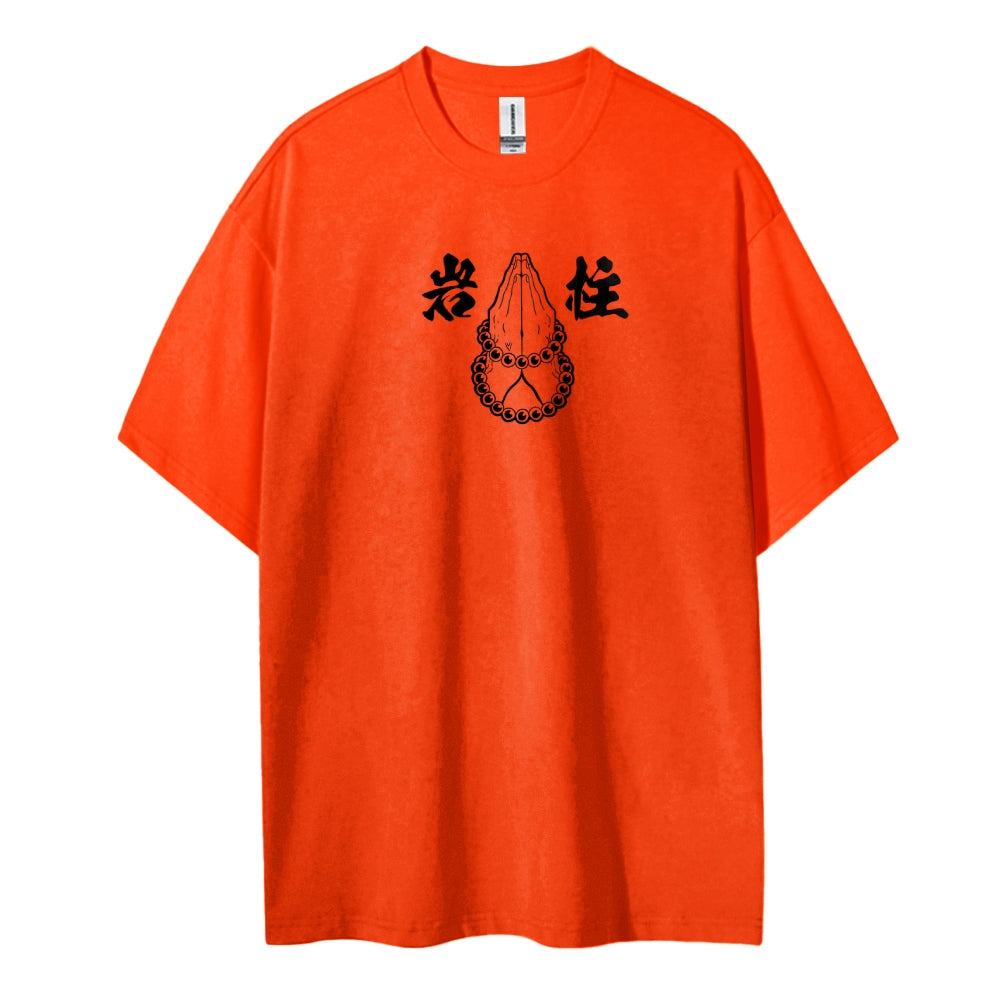 Demon Slayer: Kimetsu no Yaiba - Cotton Unisex Crew Neck Anime T-Shirt