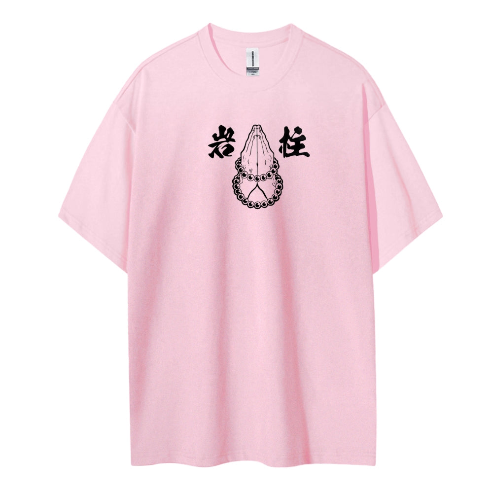 Demon Slayer: Kimetsu no Yaiba - Cotton Unisex Crew Neck Anime T-Shirt