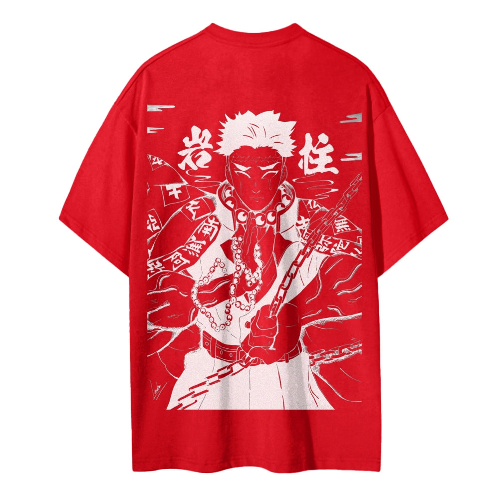 Demon Slayer: Kimetsu no Yaiba - Cotton Unisex Crew Neck Anime T-Shirt