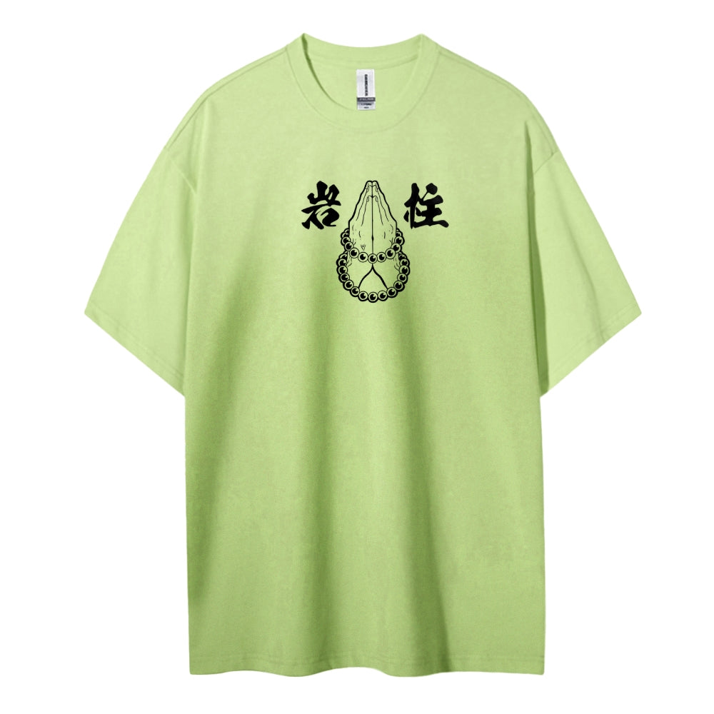 Demon Slayer: Kimetsu no Yaiba - Cotton Unisex Crew Neck Anime T-Shirt