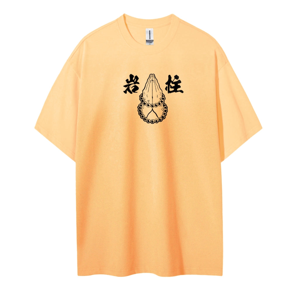 Demon Slayer: Kimetsu no Yaiba - Cotton Unisex Crew Neck Anime T-Shirt