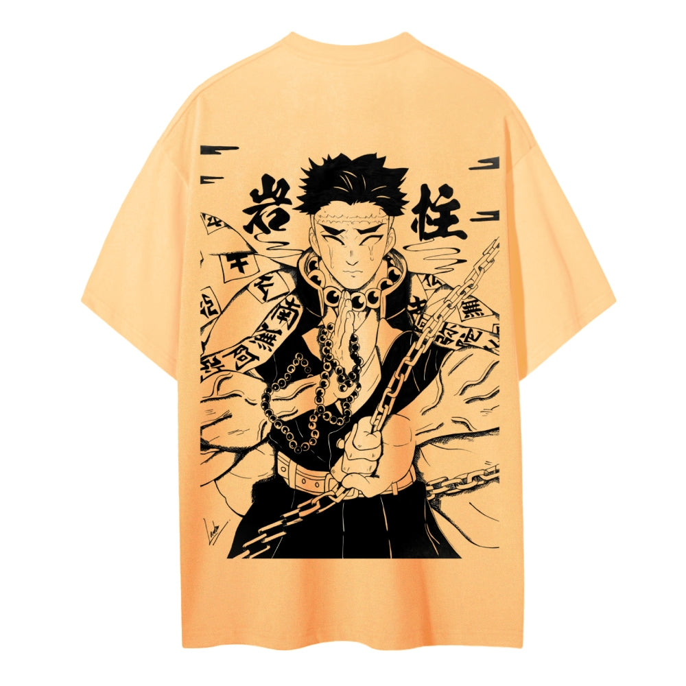 Demon Slayer: Kimetsu no Yaiba - Cotton Unisex Crew Neck Anime T-Shirt