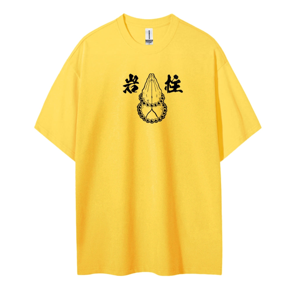 Demon Slayer: Kimetsu no Yaiba - Cotton Unisex Crew Neck Anime T-Shirt