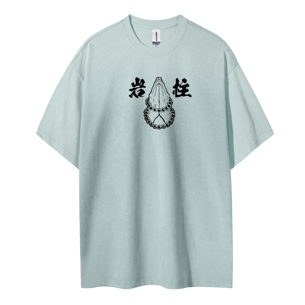 Demon Slayer: Kimetsu no Yaiba - Cotton Unisex Crew Neck Anime T-Shirt