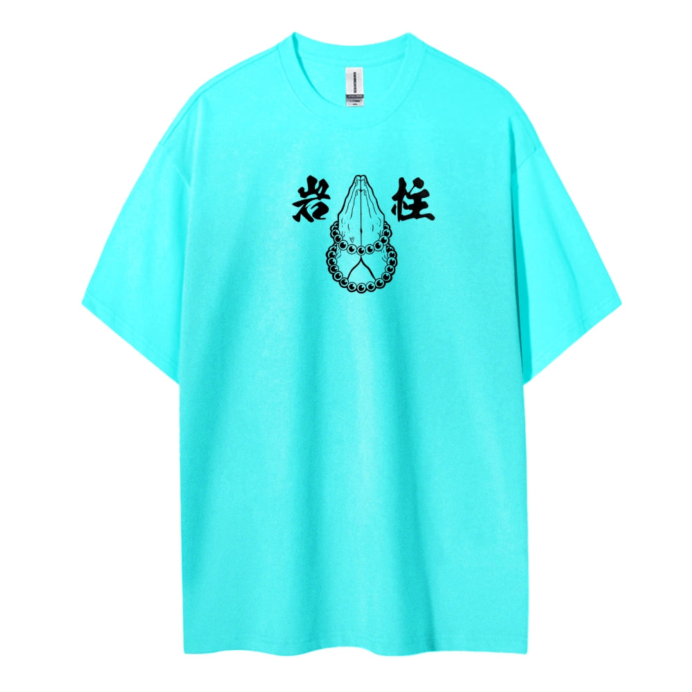 Demon Slayer: Kimetsu no Yaiba - Cotton Unisex Crew Neck Anime T-Shirt
