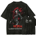 Unisex Fit Washed T-Shirt Demon Slayer