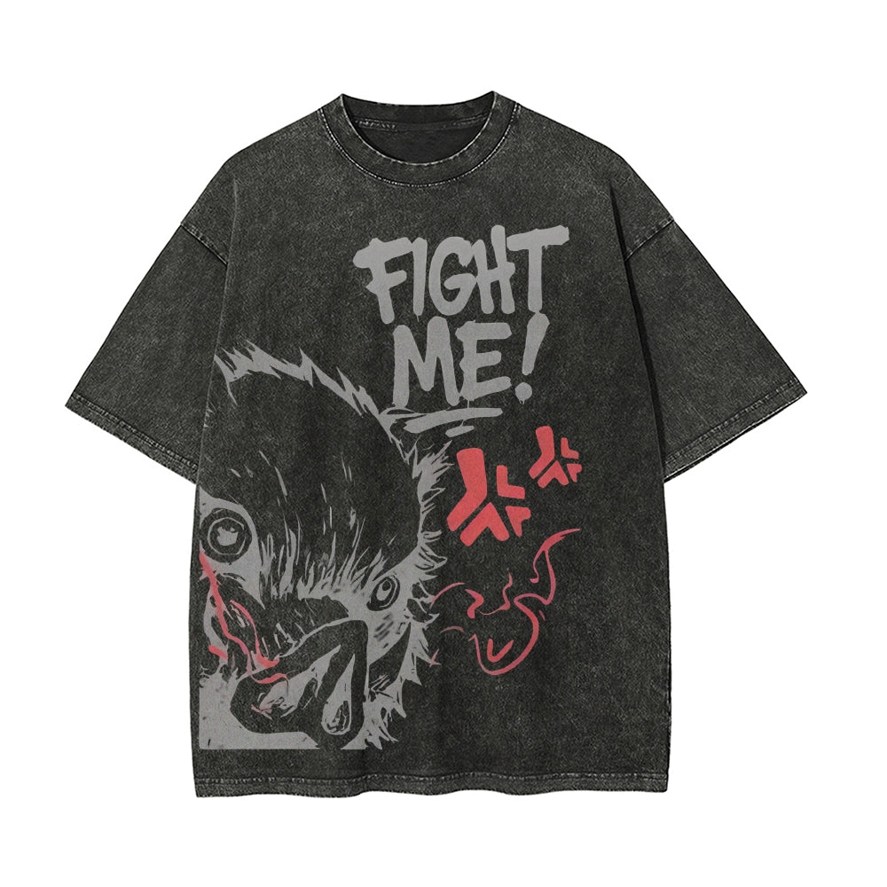 Vintage Oversized T-Shirt Demon Slayer