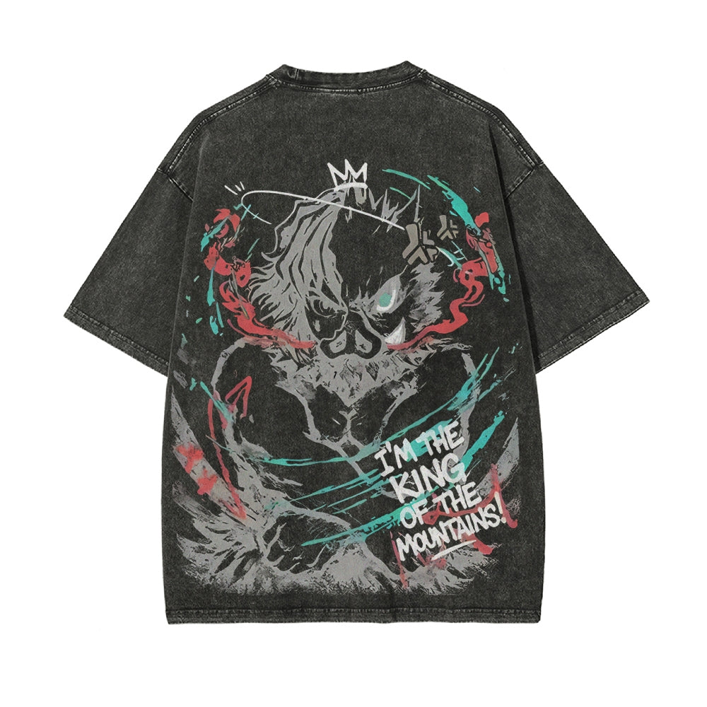 Vintage Oversized T-Shirt Demon Slayer