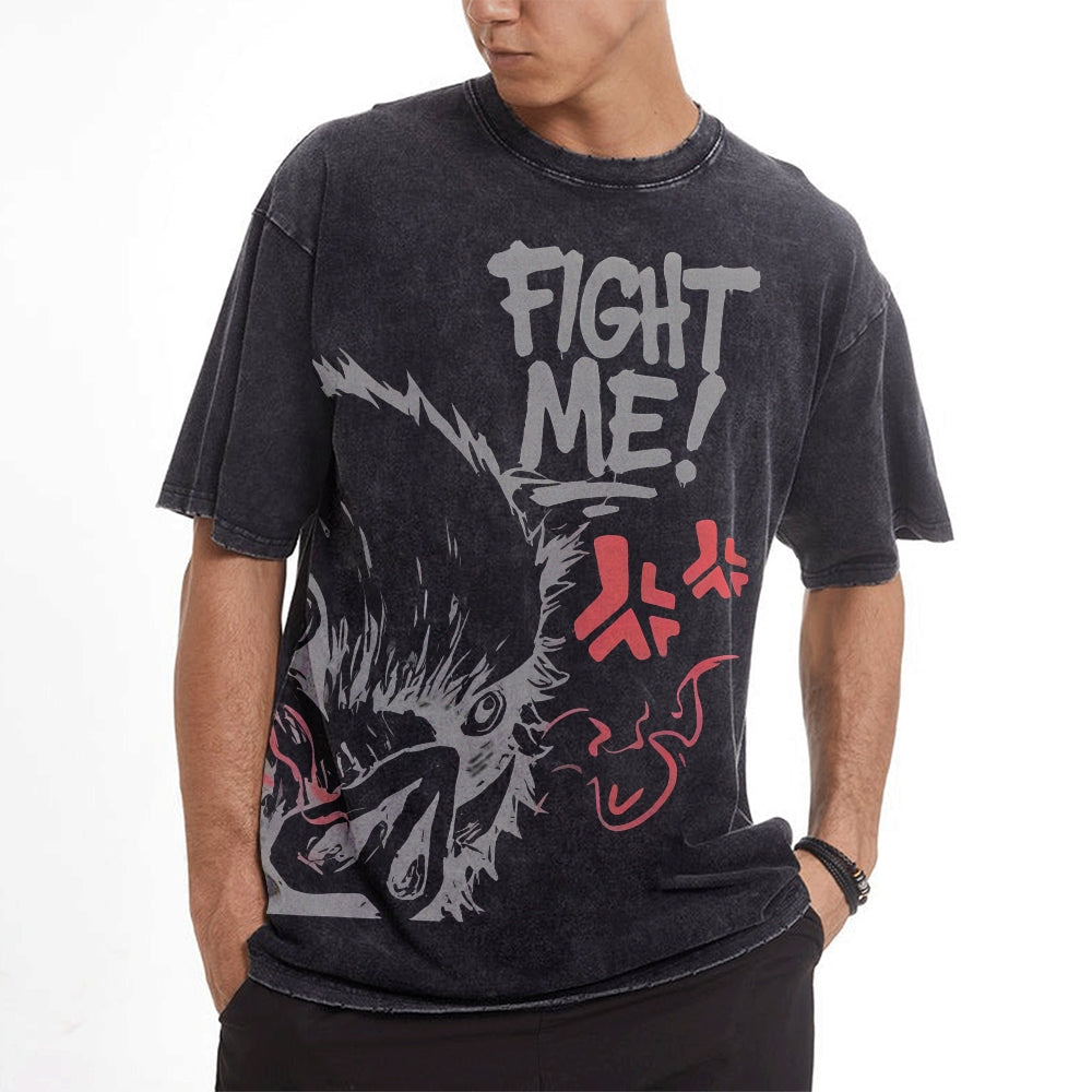 Vintage Oversized T-Shirt Demon Slayer