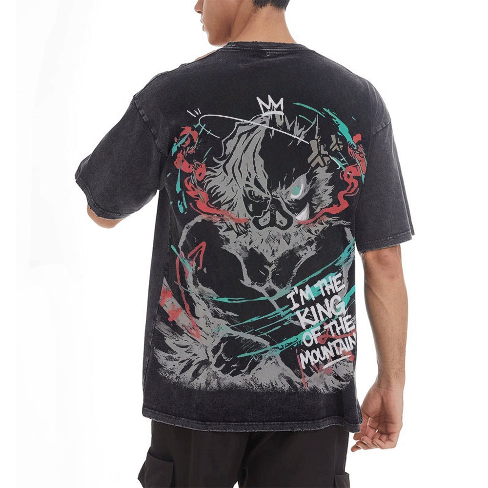 Vintage Oversized T-Shirt Demon Slayer