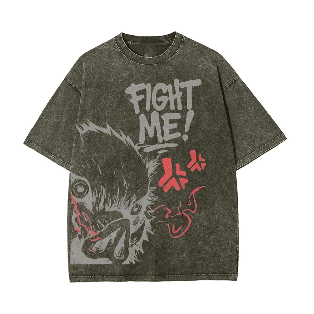 Vintage Oversized T-Shirt Demon Slayer