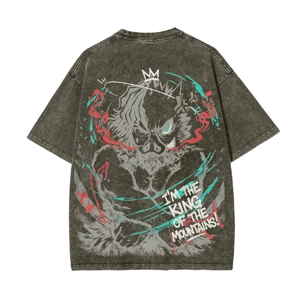 Vintage Oversized T-Shirt Demon Slayer