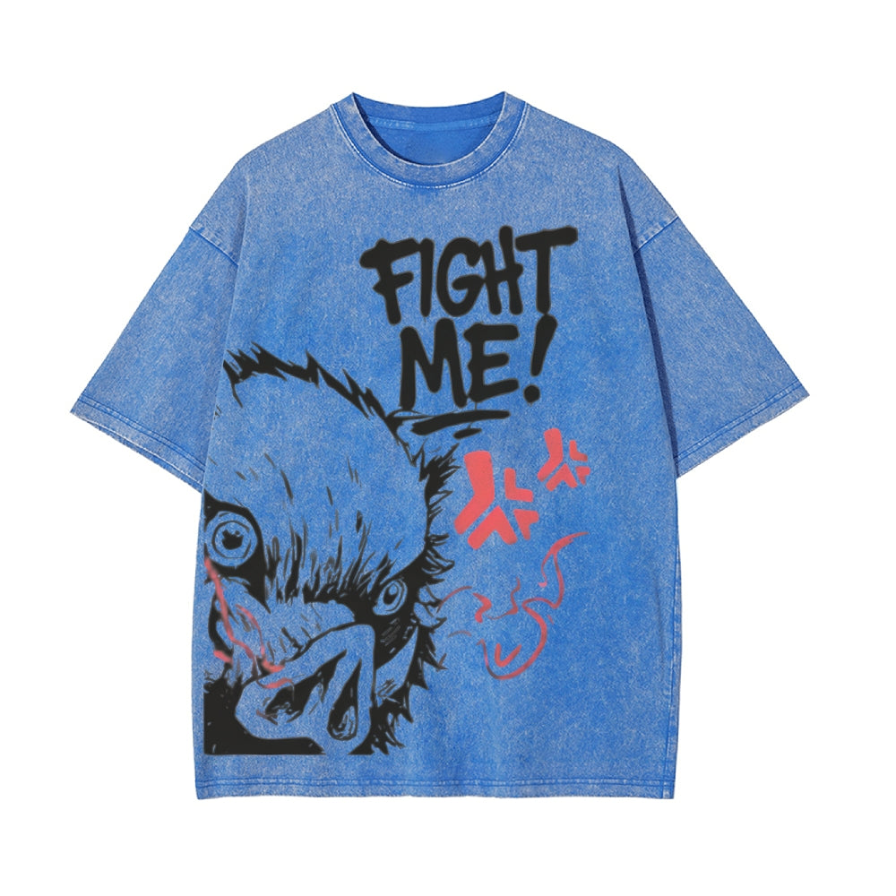 Vintage Oversized T-Shirt Demon Slayer