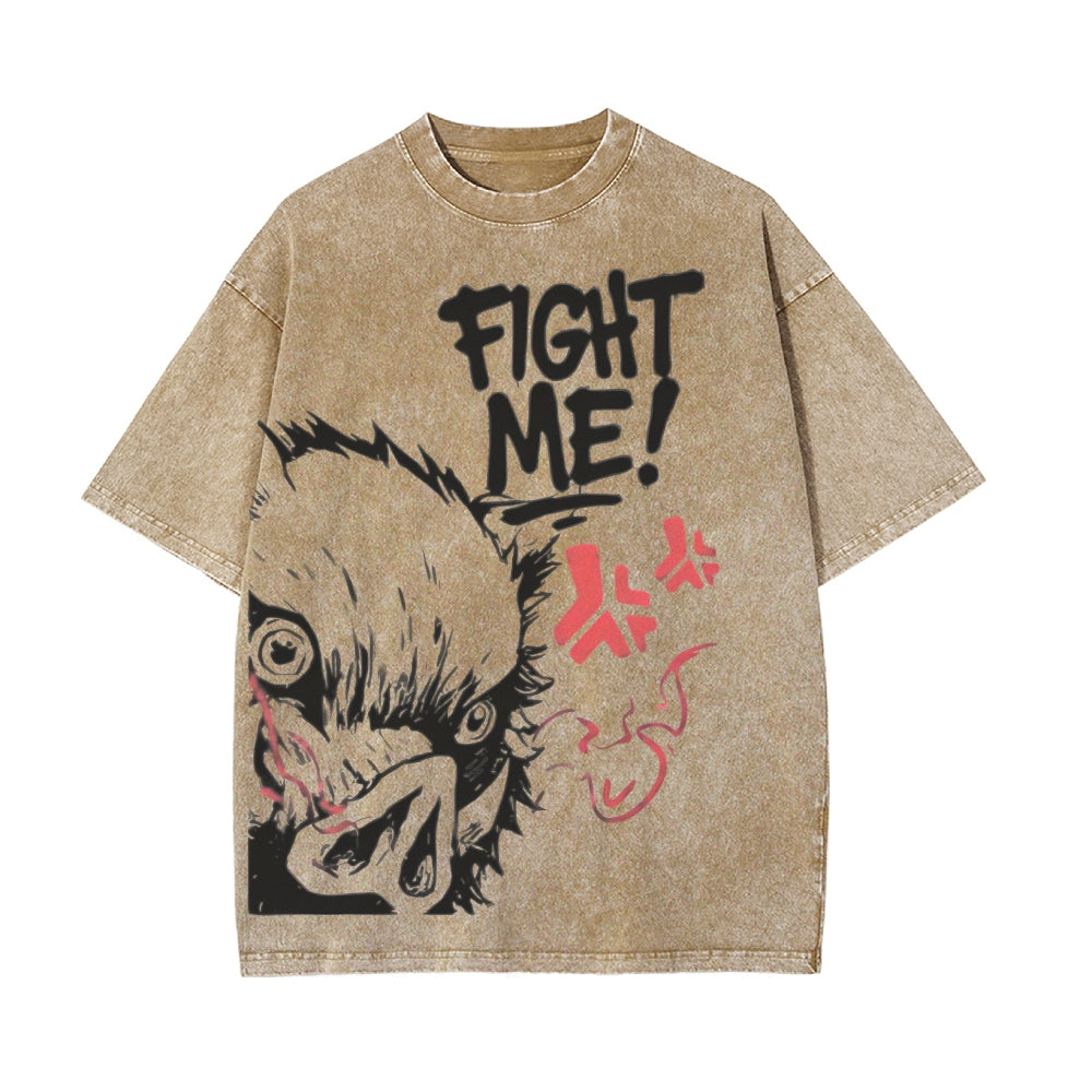 Vintage Oversized T-Shirt Demon Slayer