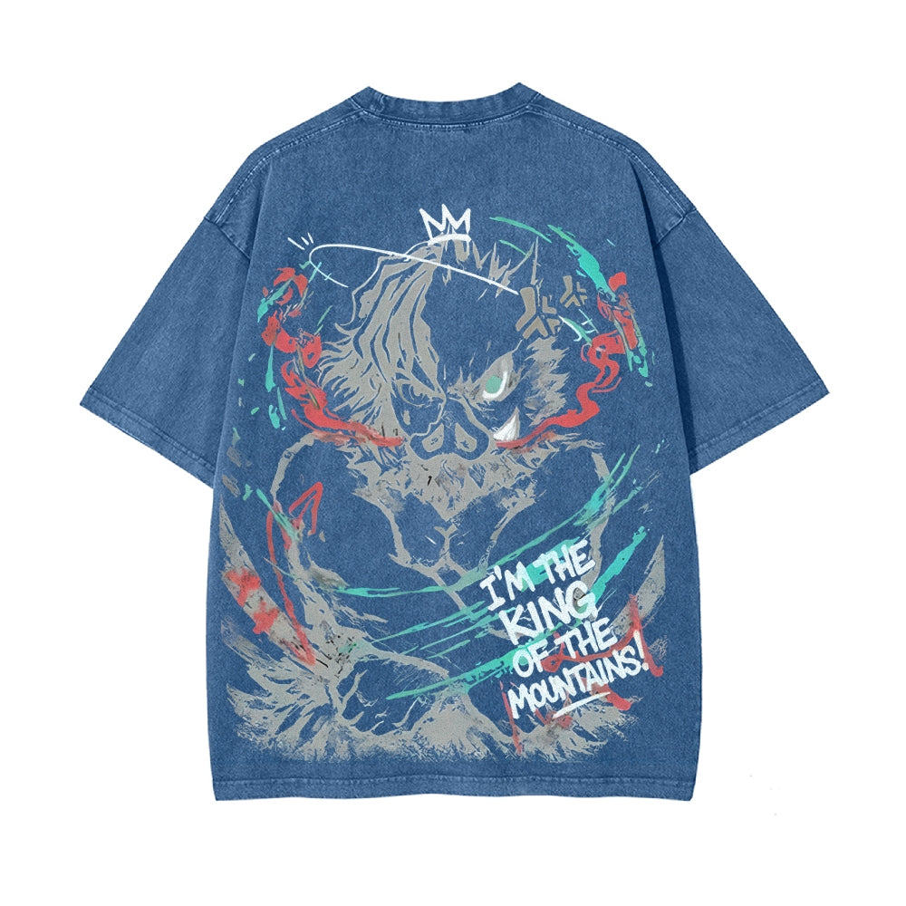 Vintage Oversized T-Shirt Demon Slayer
