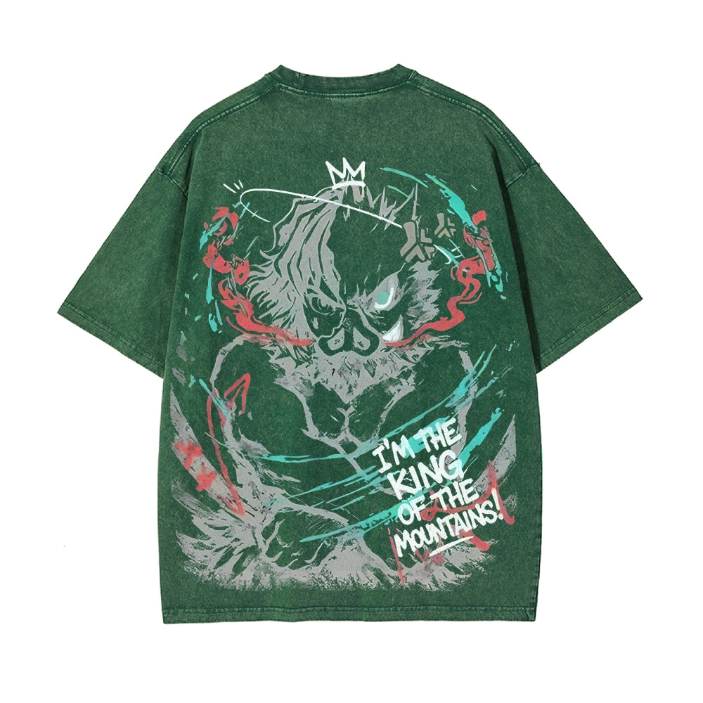 Vintage Oversized T-Shirt Demon Slayer