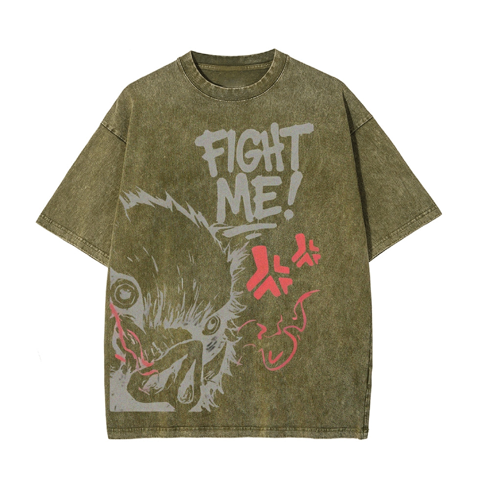 Vintage Oversized T-Shirt Demon Slayer