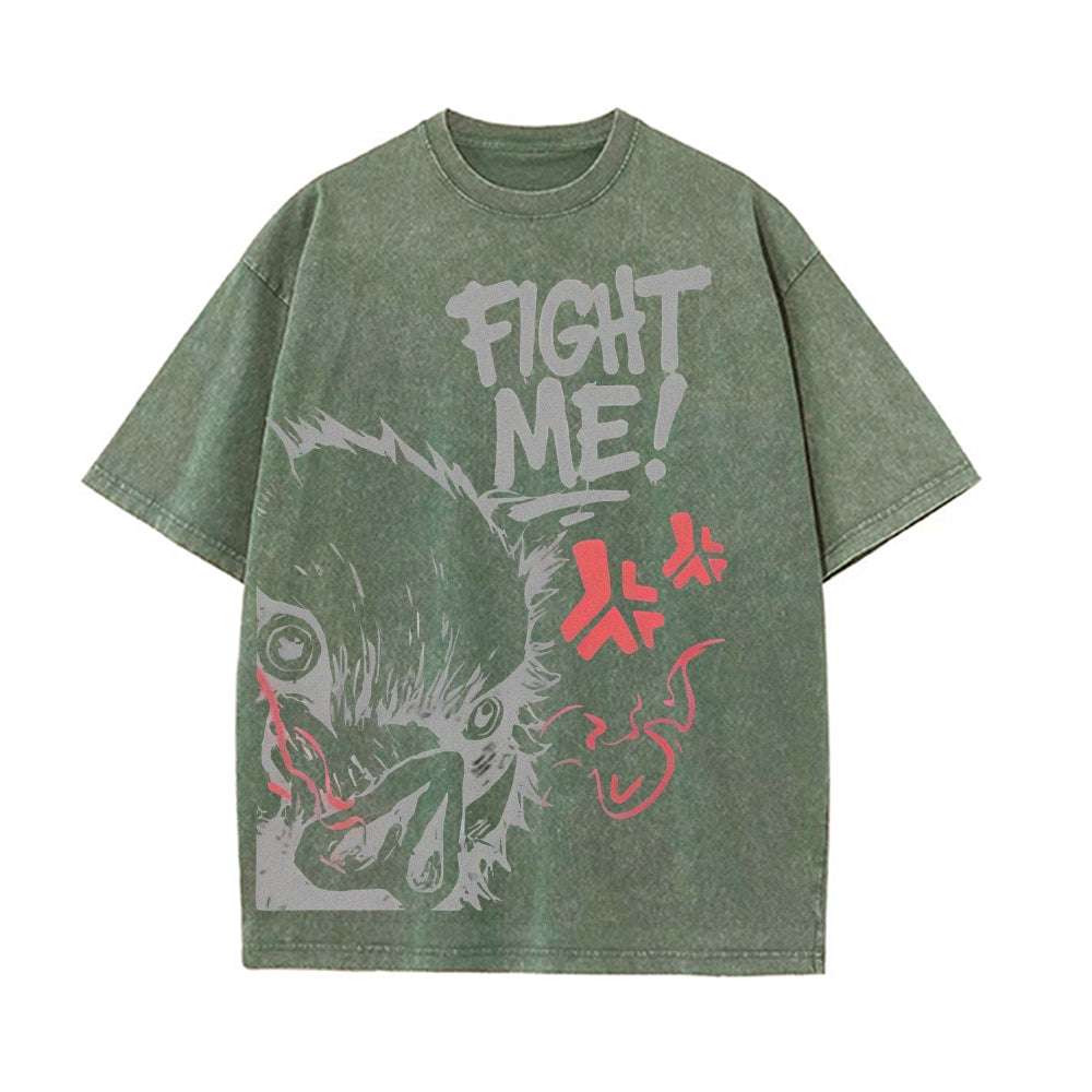 Vintage Oversized T-Shirt Demon Slayer