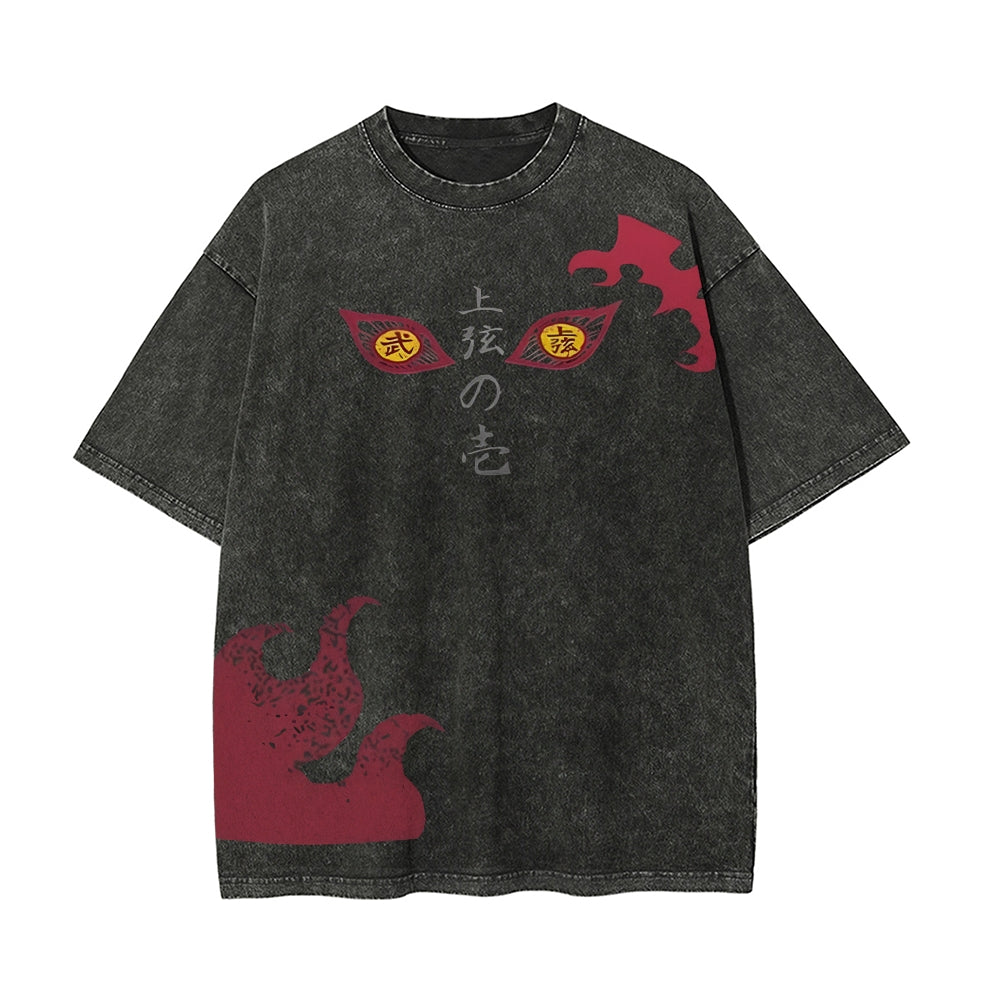 Vintage Oversized T-Shirt Demon Slayer