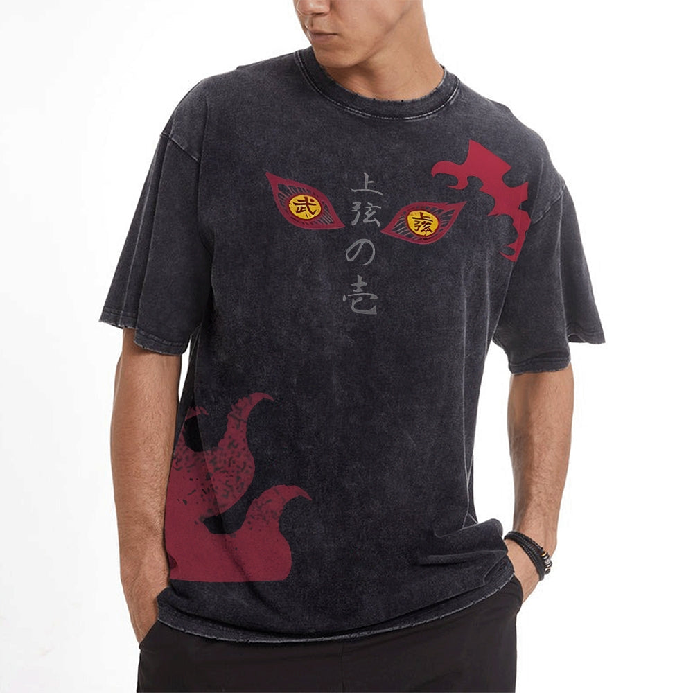 Vintage Oversized T-Shirt Demon Slayer