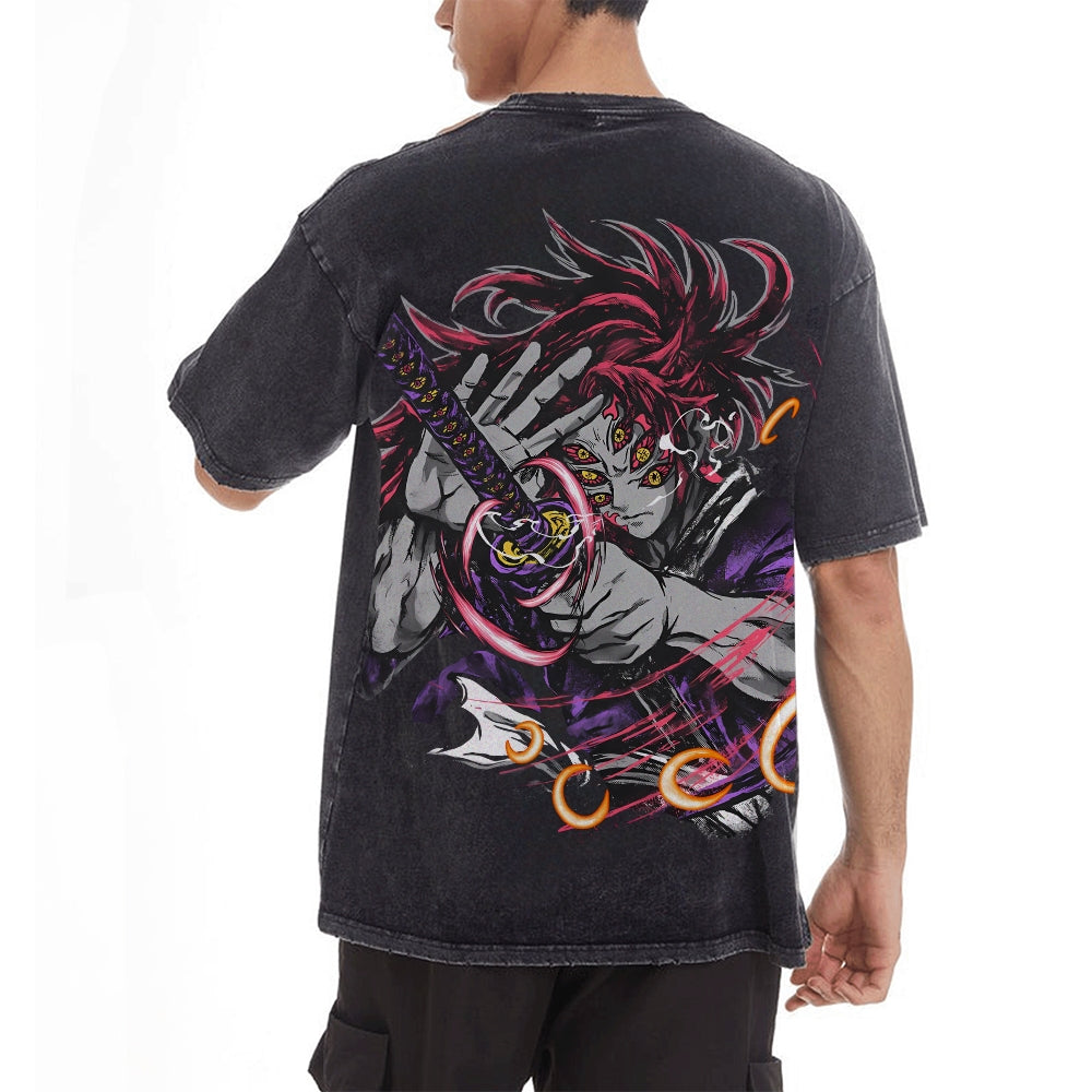 Vintage Oversized T-Shirt Demon Slayer