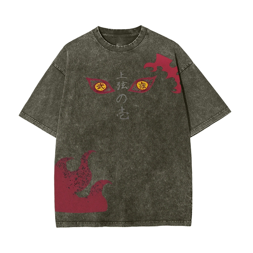 Vintage Oversized T-Shirt Demon Slayer