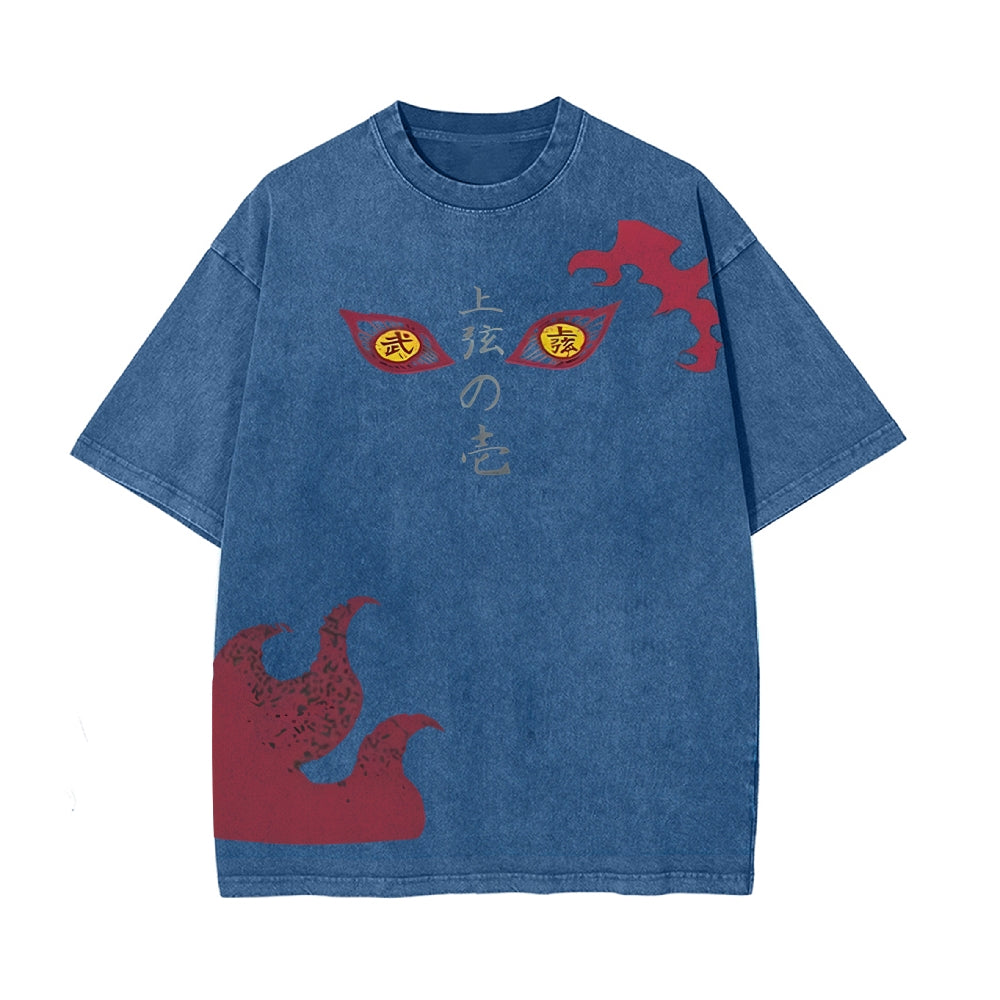 Vintage Oversized T-Shirt Demon Slayer