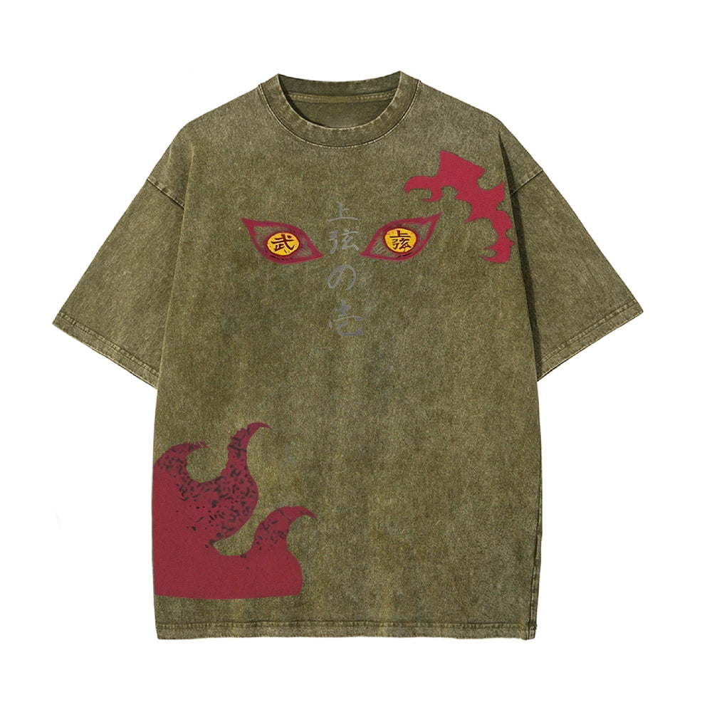 Vintage Oversized T-Shirt Demon Slayer