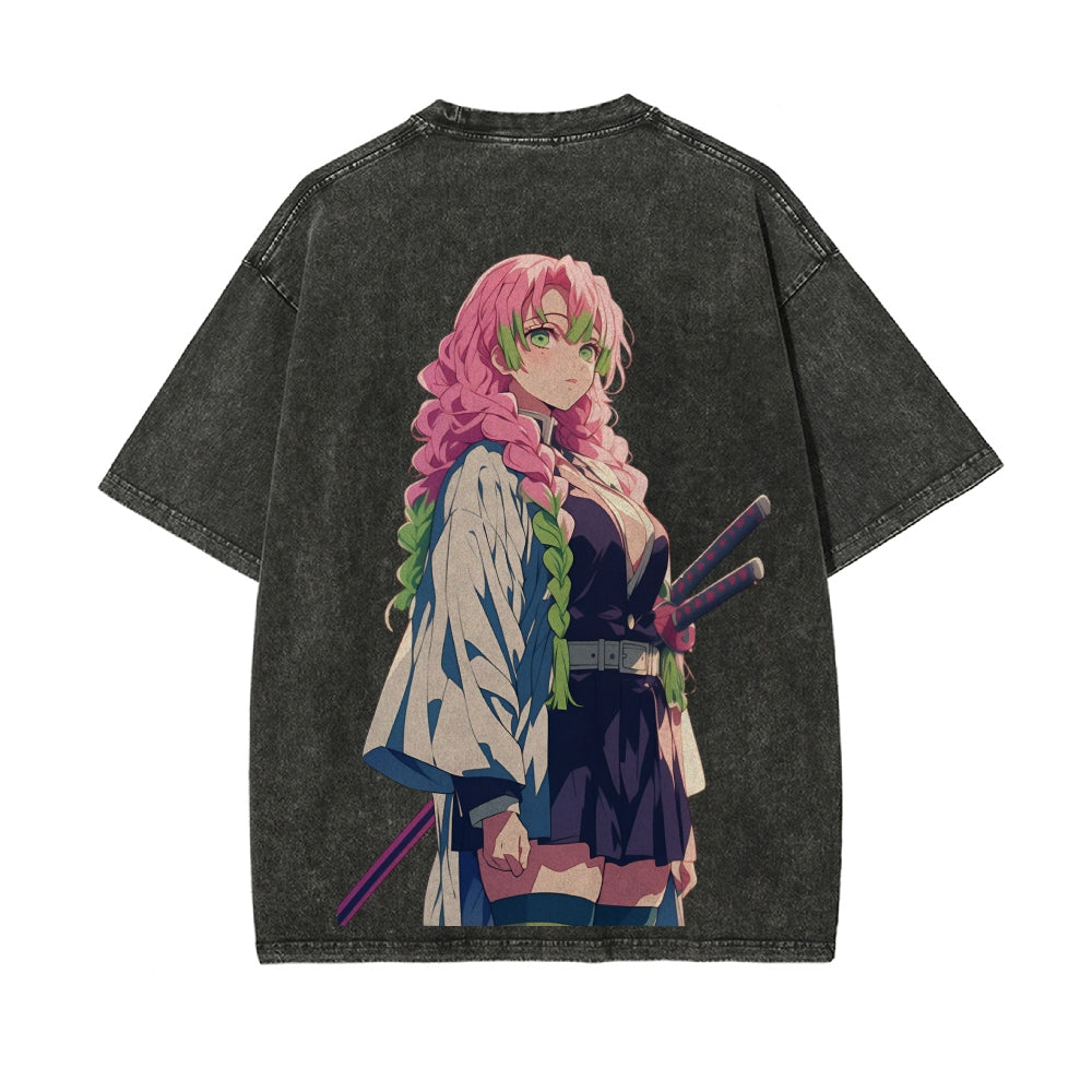 Vintage Oversized T-Shirt Demon Slayer
