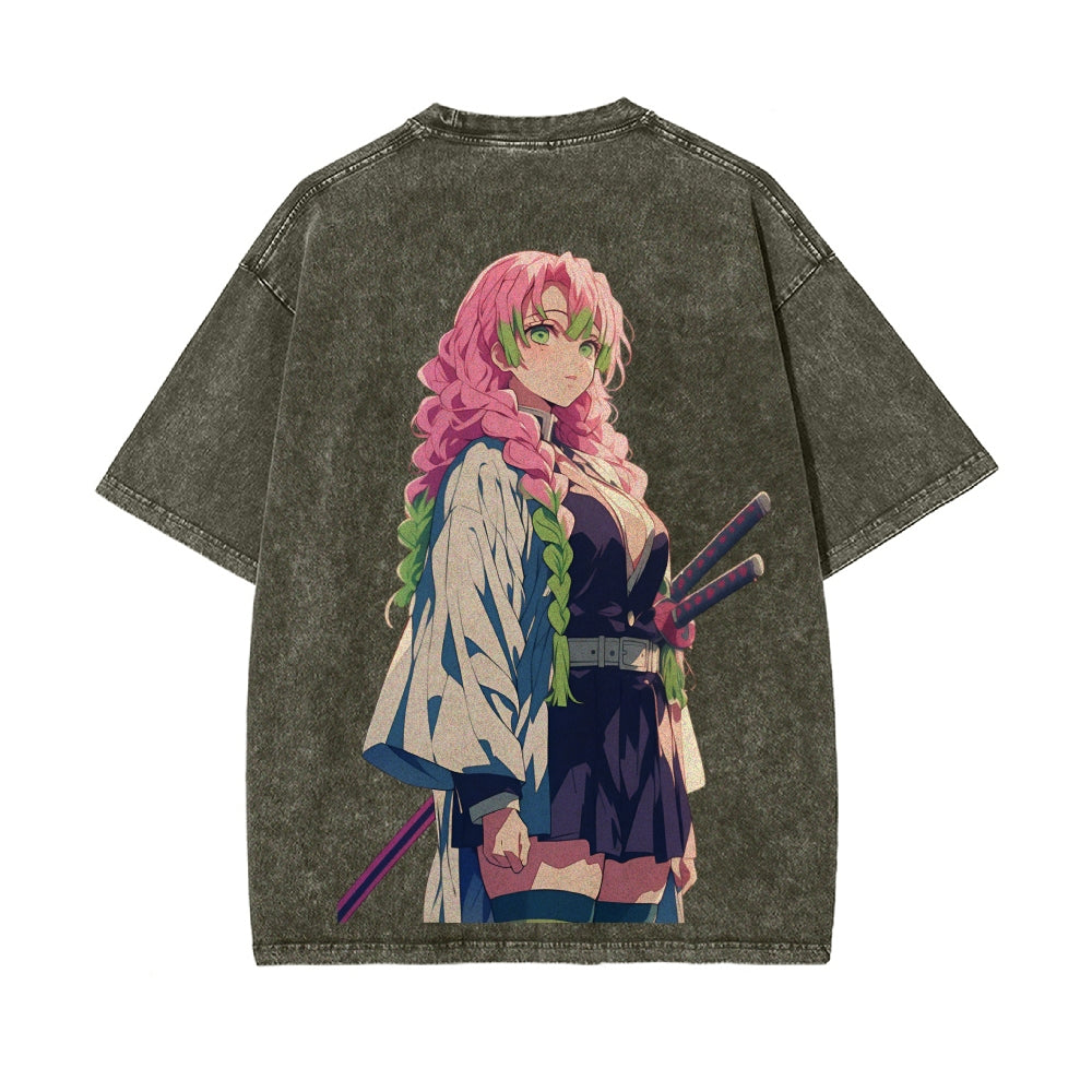 Vintage Oversized T-Shirt Demon Slayer