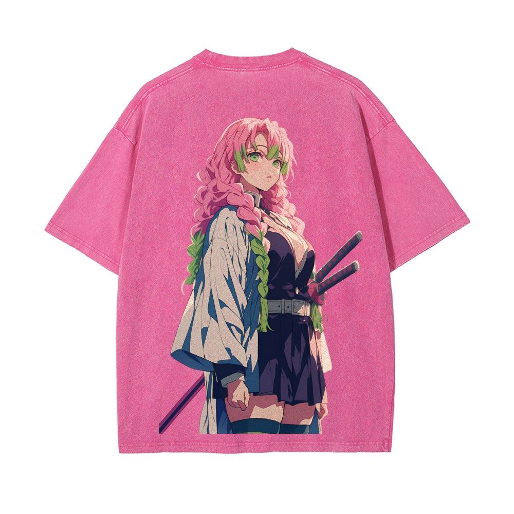 Vintage Oversized T-Shirt Demon Slayer