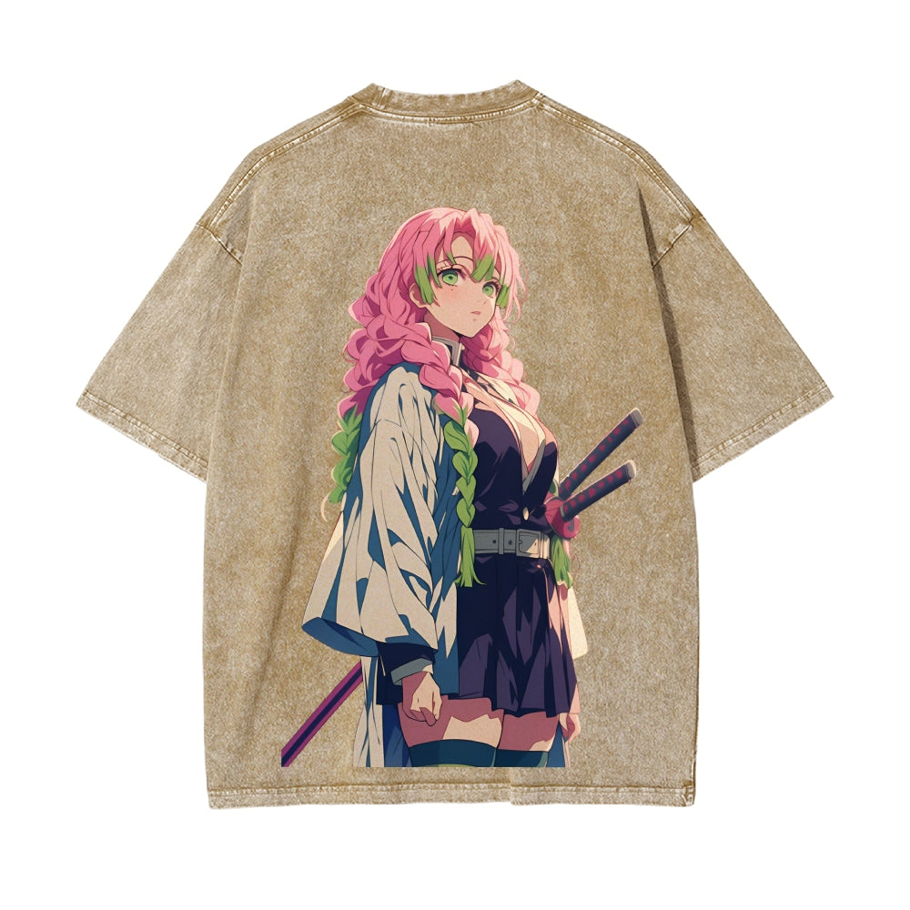 Vintage Oversized T-Shirt Demon Slayer