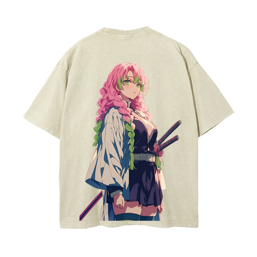 Vintage Oversized T-Shirt Demon Slayer