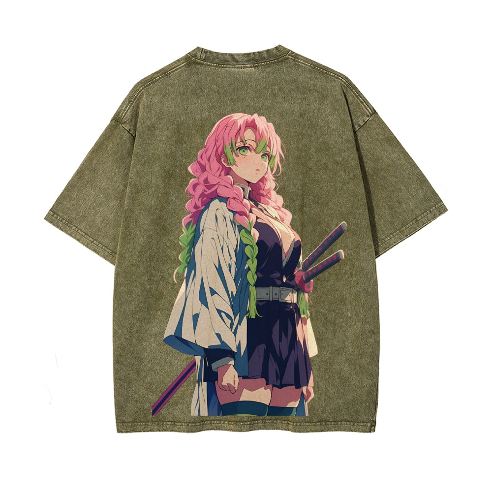 Vintage Oversized T-Shirt Demon Slayer