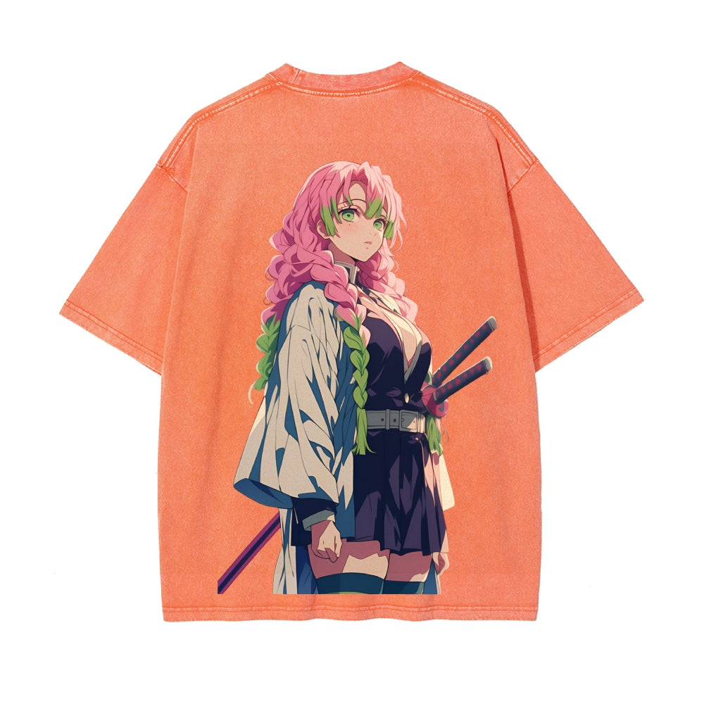 Vintage Oversized T-Shirt Demon Slayer