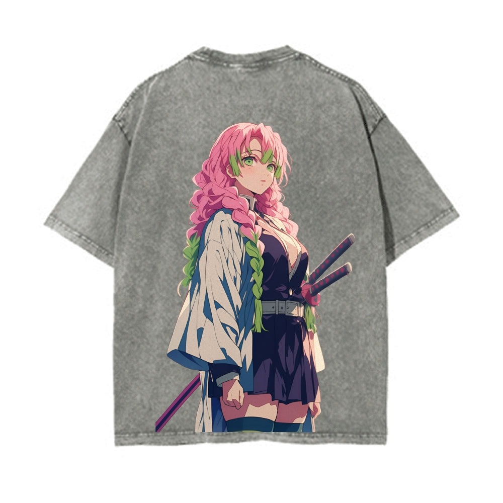Vintage Oversized T-Shirt Demon Slayer