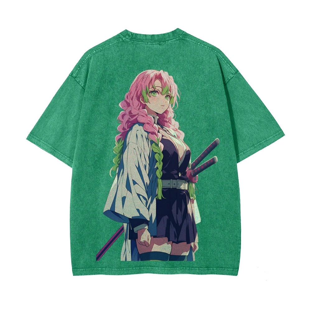Vintage Oversized T-Shirt Demon Slayer