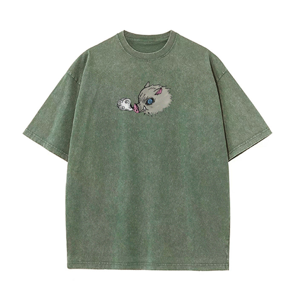 Vintage Oversized T-Shirt Demon Slayer