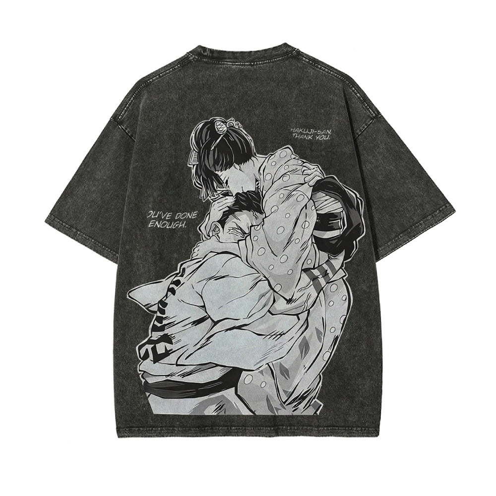 Vintage Oversized T-Shirt Demon Slayer