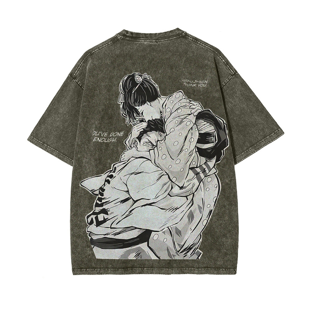 Vintage Oversized T-Shirt Demon Slayer