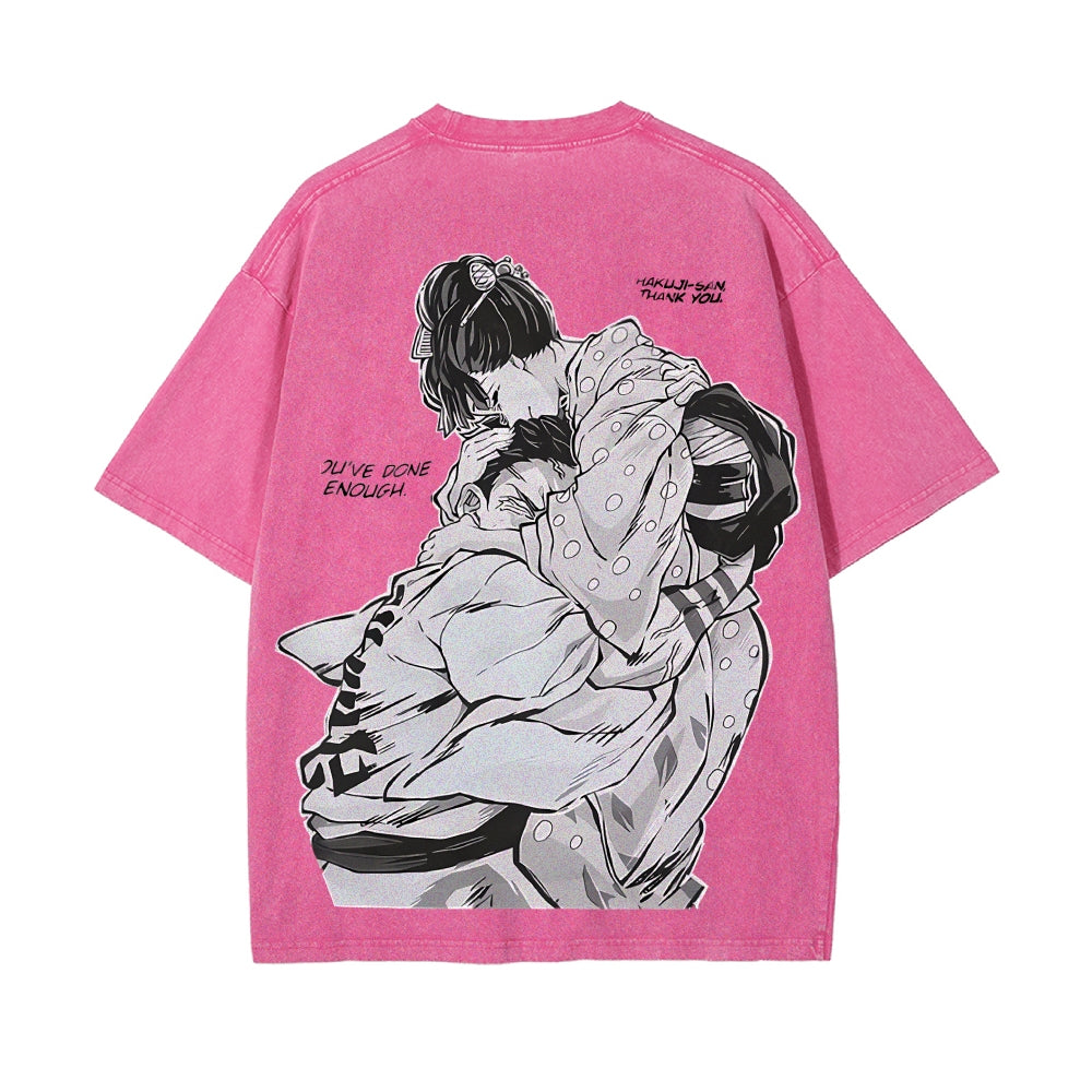 Vintage Oversized T-Shirt Demon Slayer