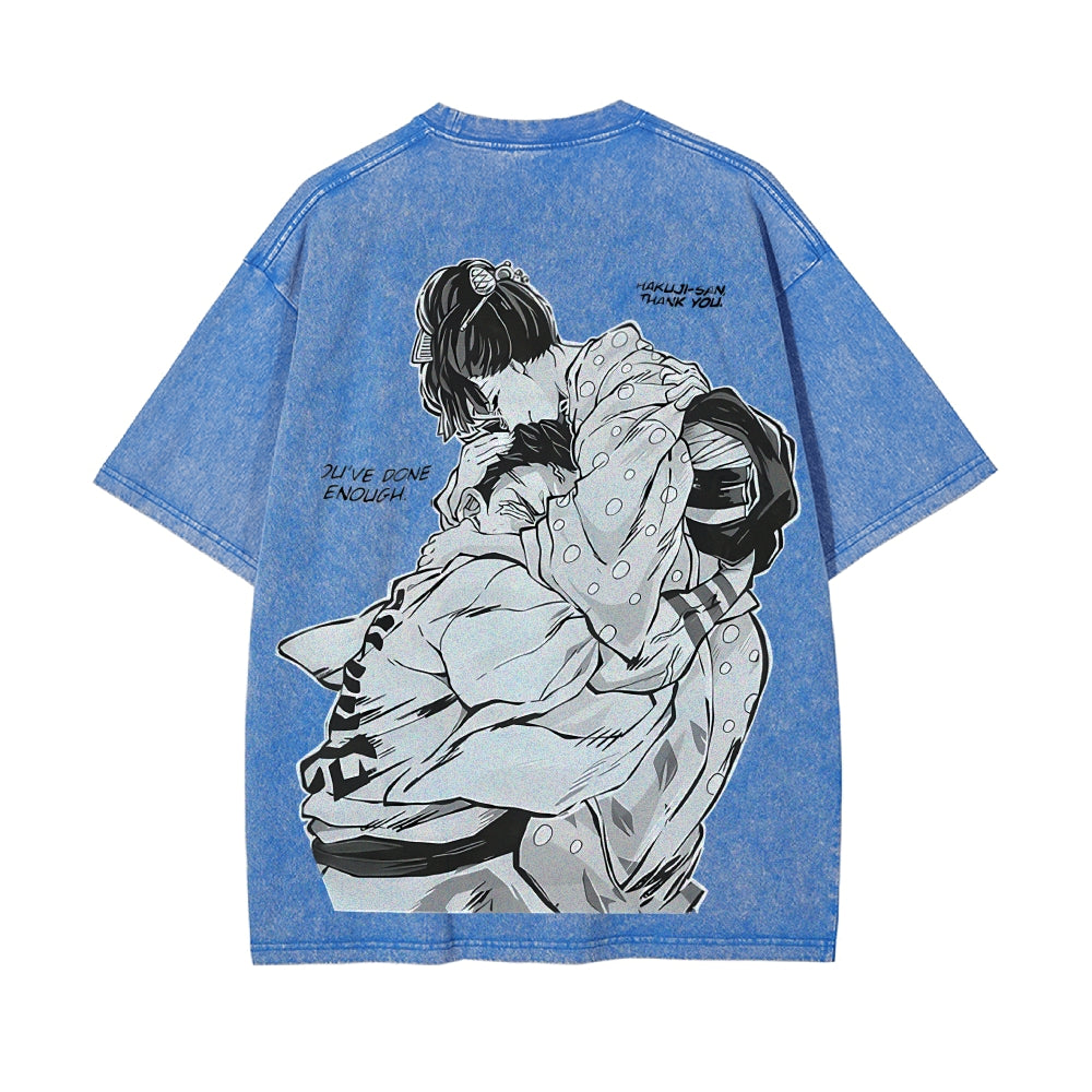 Vintage Oversized T-Shirt Demon Slayer
