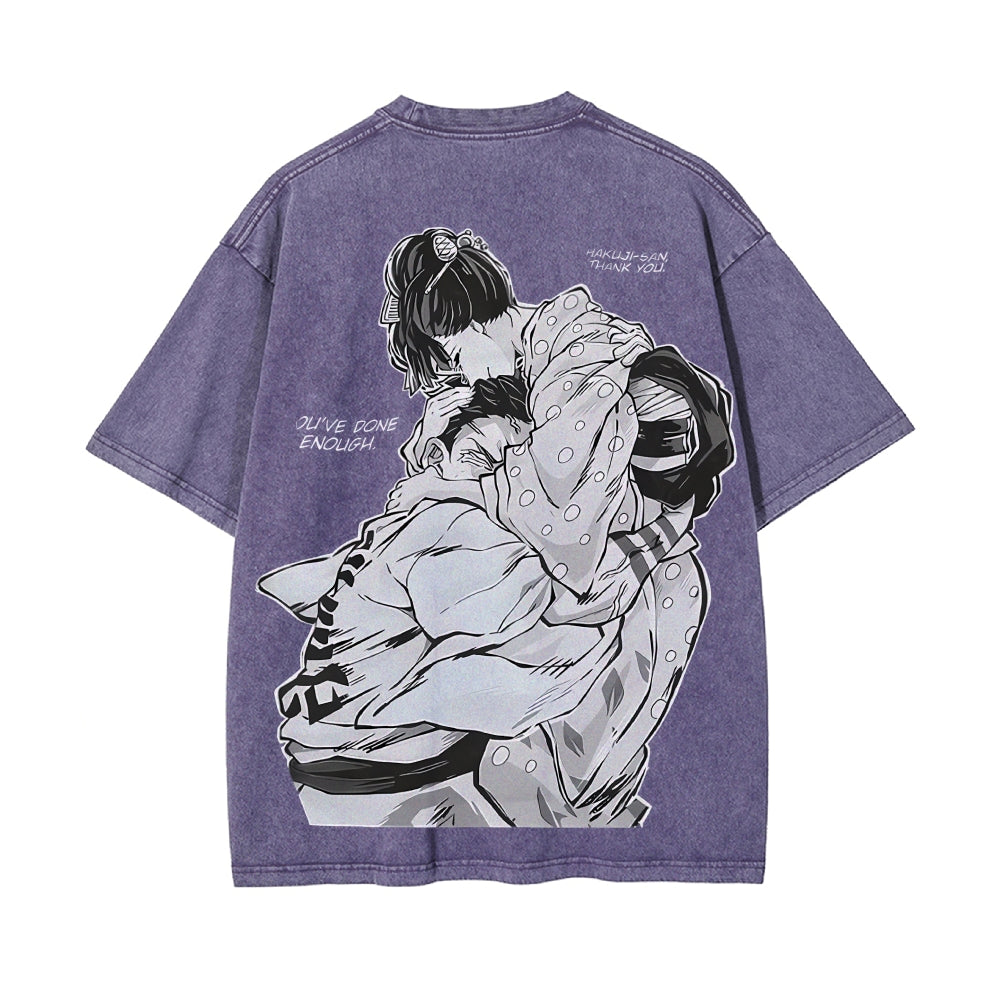 Vintage Oversized T-Shirt Demon Slayer