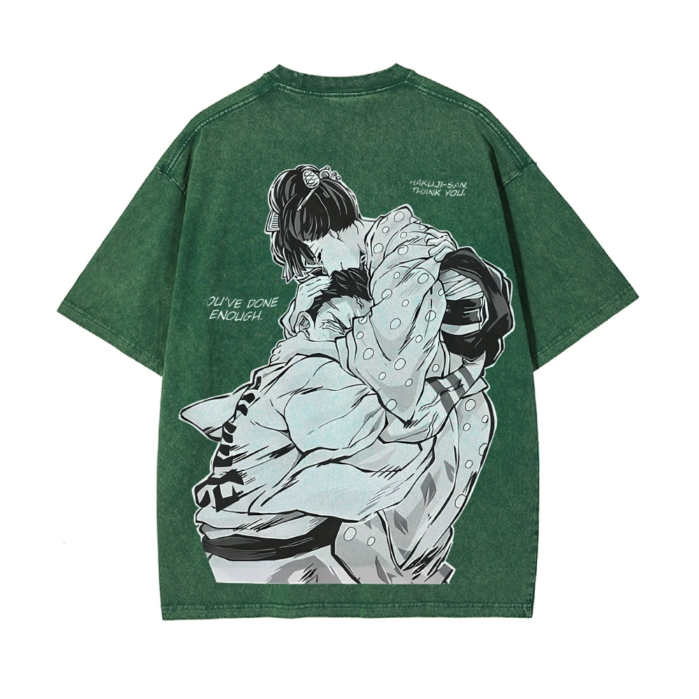 Vintage Oversized T-Shirt Demon Slayer