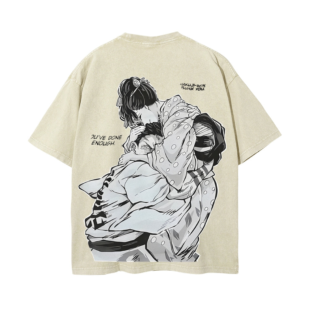 Vintage Oversized T-Shirt Demon Slayer
