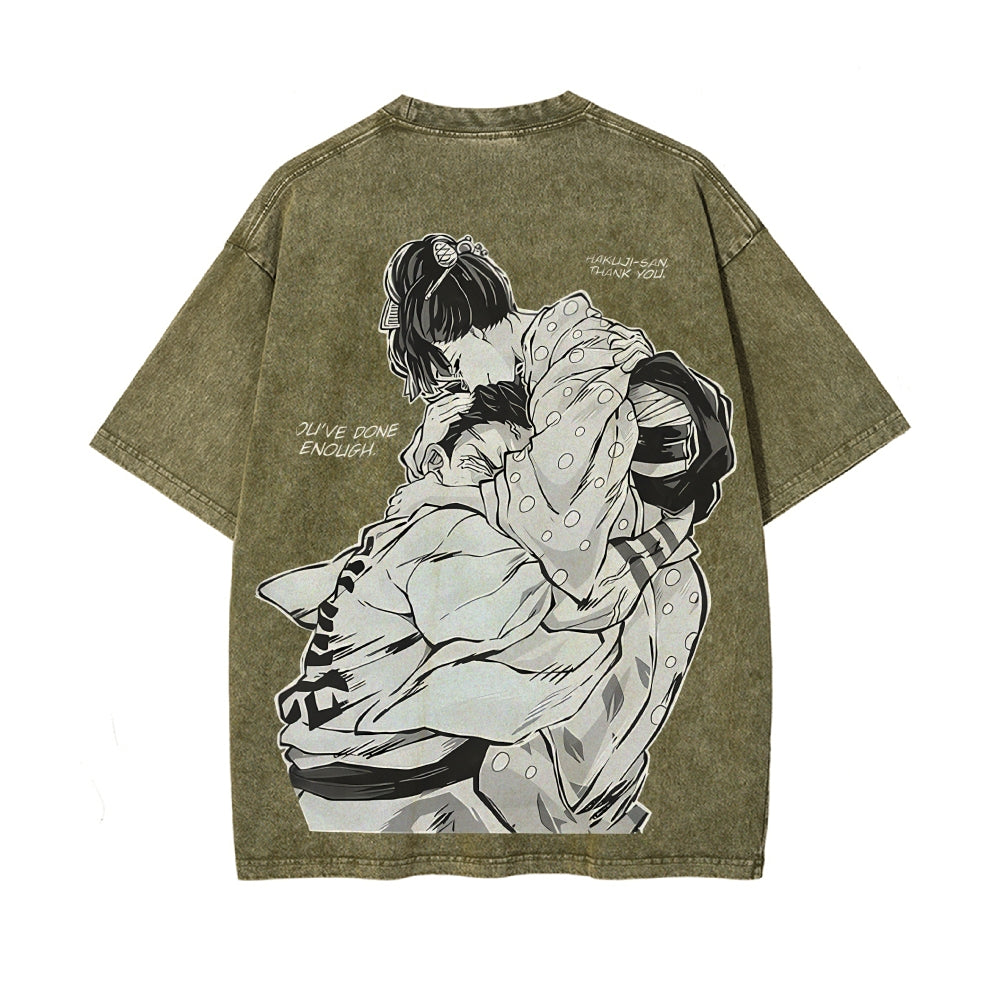 Vintage Oversized T-Shirt Demon Slayer