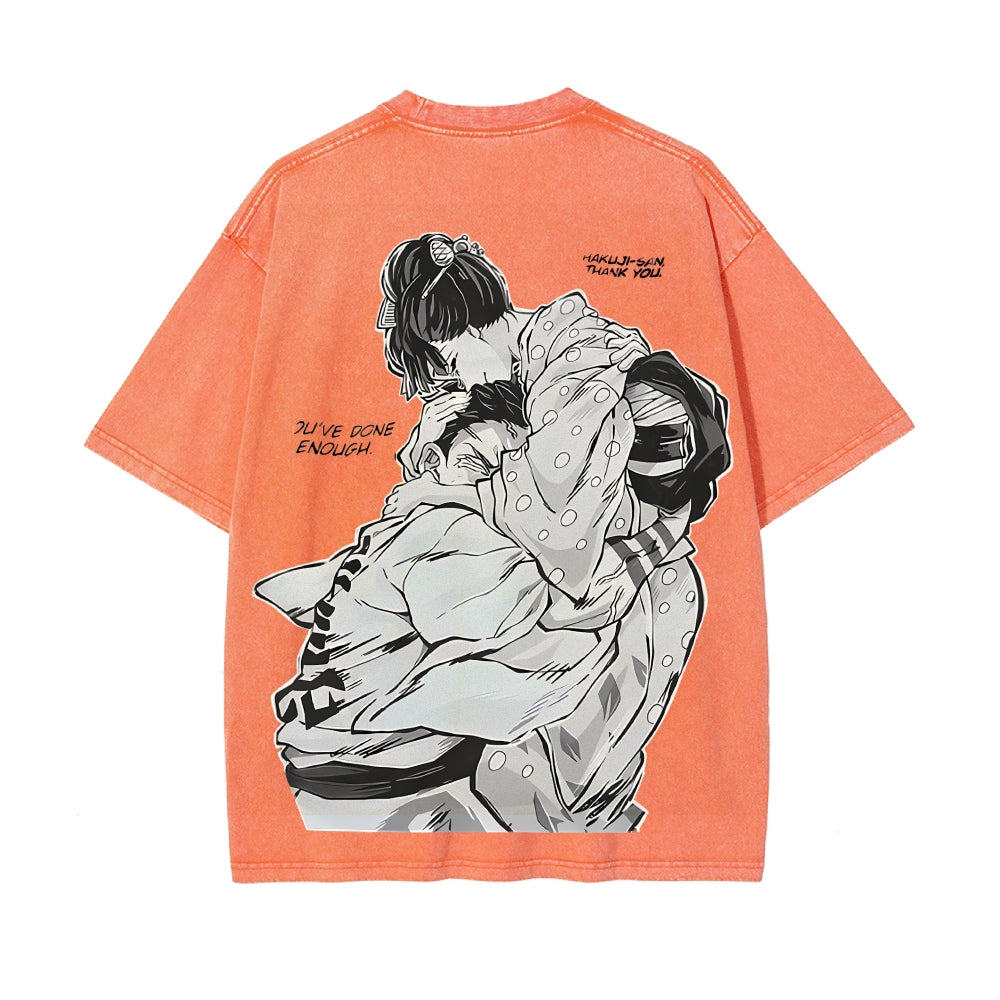 Vintage Oversized T-Shirt Demon Slayer