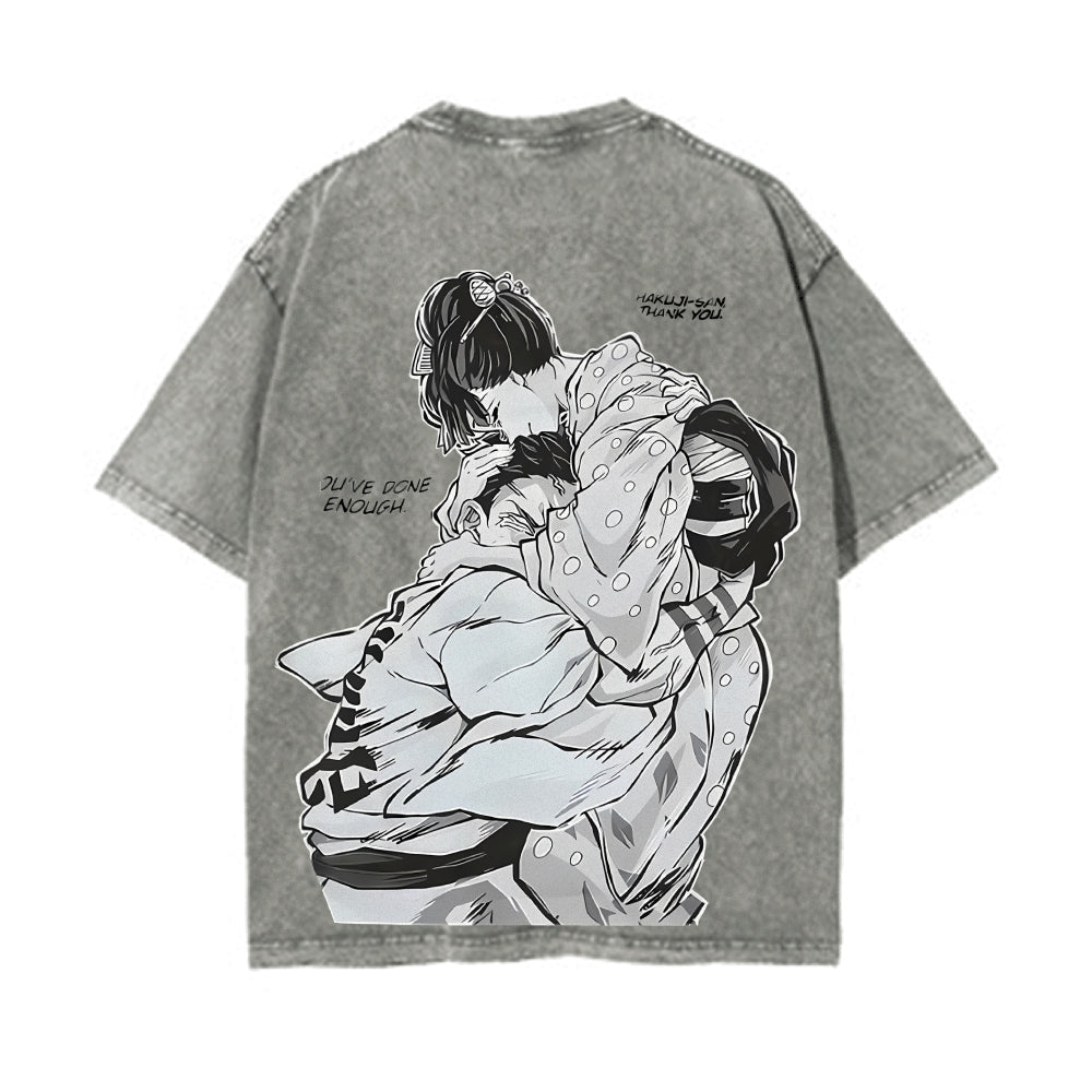Vintage Oversized T-Shirt Demon Slayer