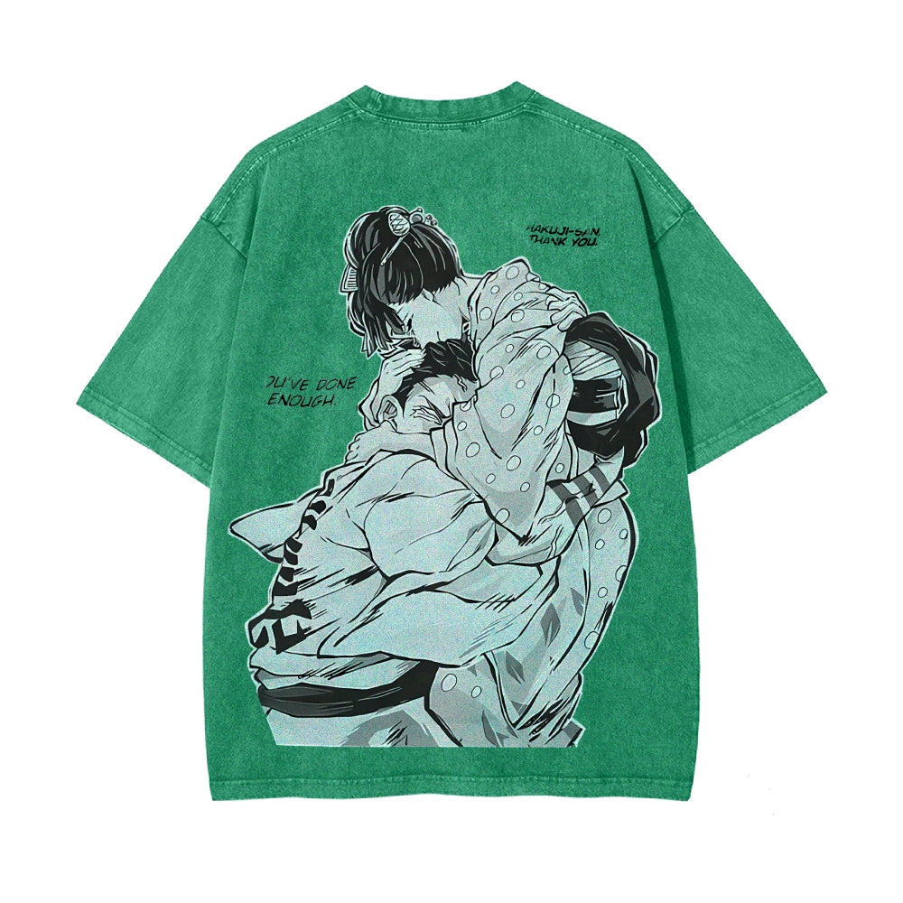 Vintage Oversized T-Shirt Demon Slayer